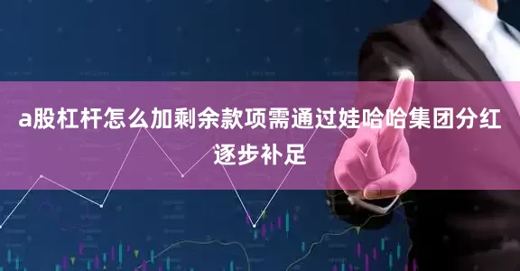 a股杠杆怎么加剩余款项需通过娃哈哈集团分红逐步补足